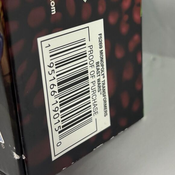 Monopoly Transformers Beast Wars Edition Board Game Hasbro COMPLETE - Picture 4 of 4